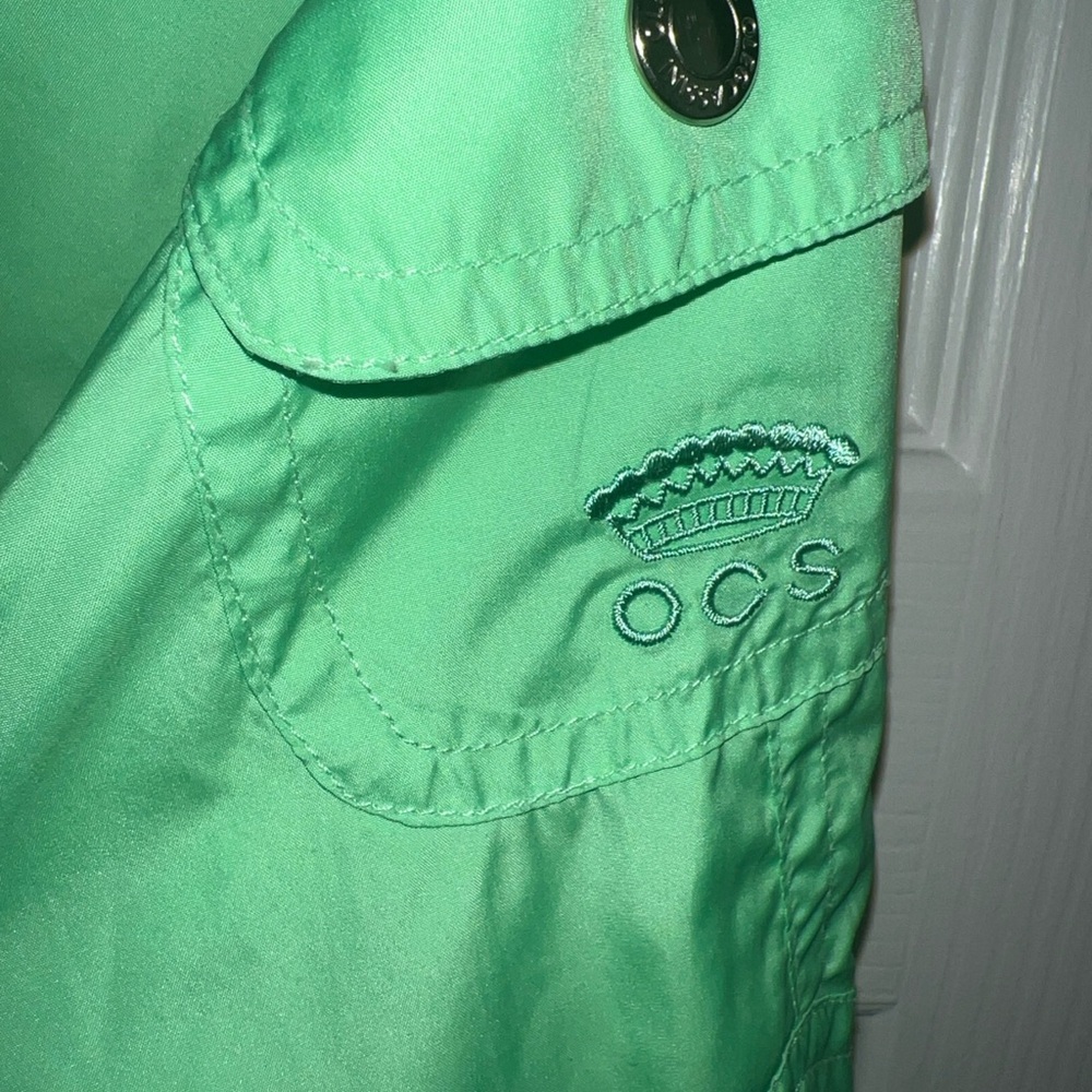 Oleg Cassini Sport Large Green Jacket Lightweight - Picture 9 of 13